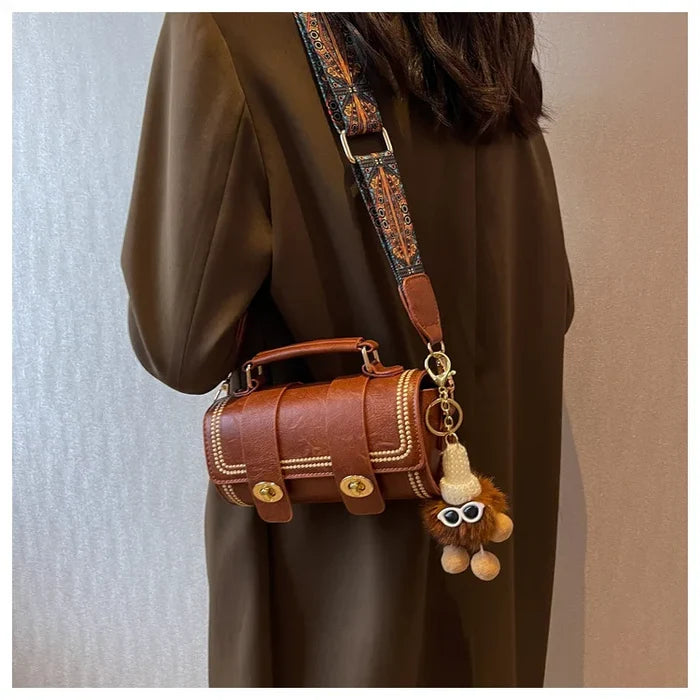 New Retro Bag Women Fashion Messenger Bag Girls Luxury Style