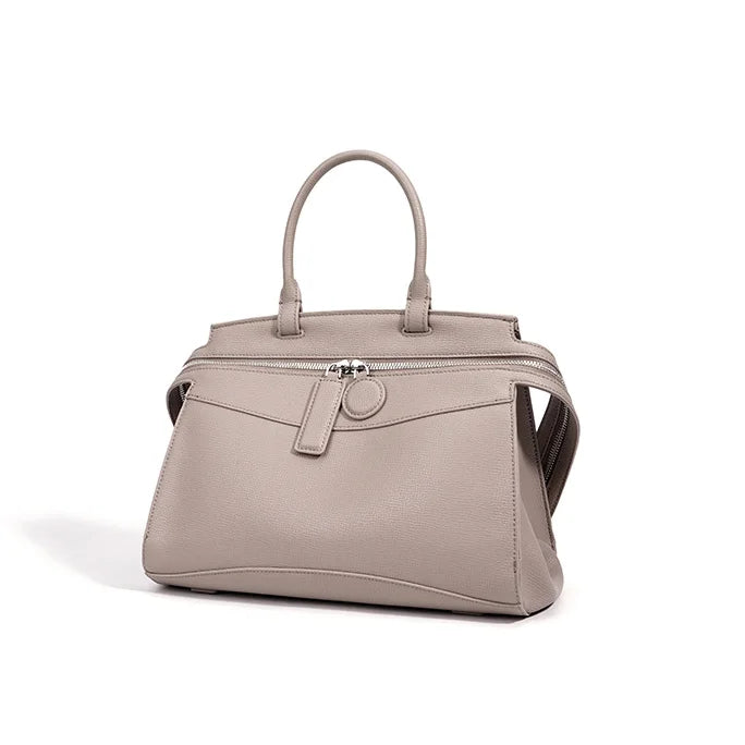 New Style Luxury Fashion Women's Large Genuine Leather Handbag