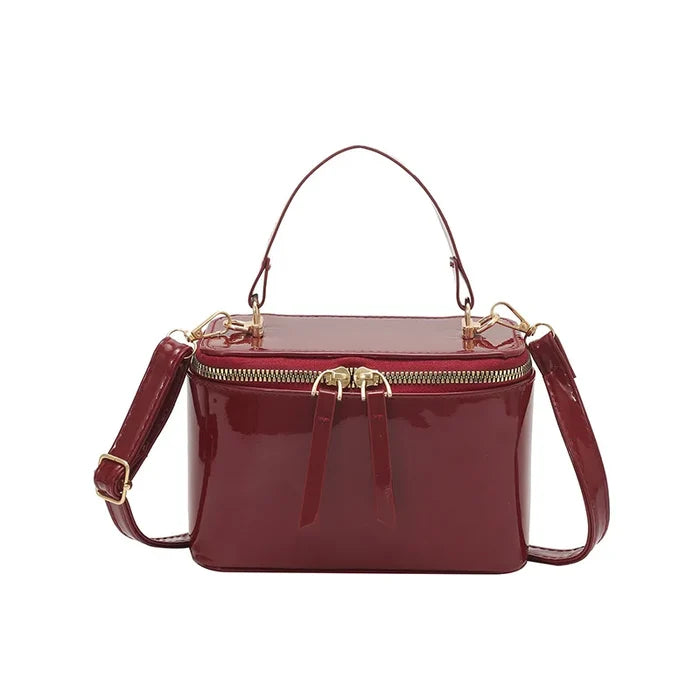 New Super Fire Square Chain Crossbody Bag All-match Zipper