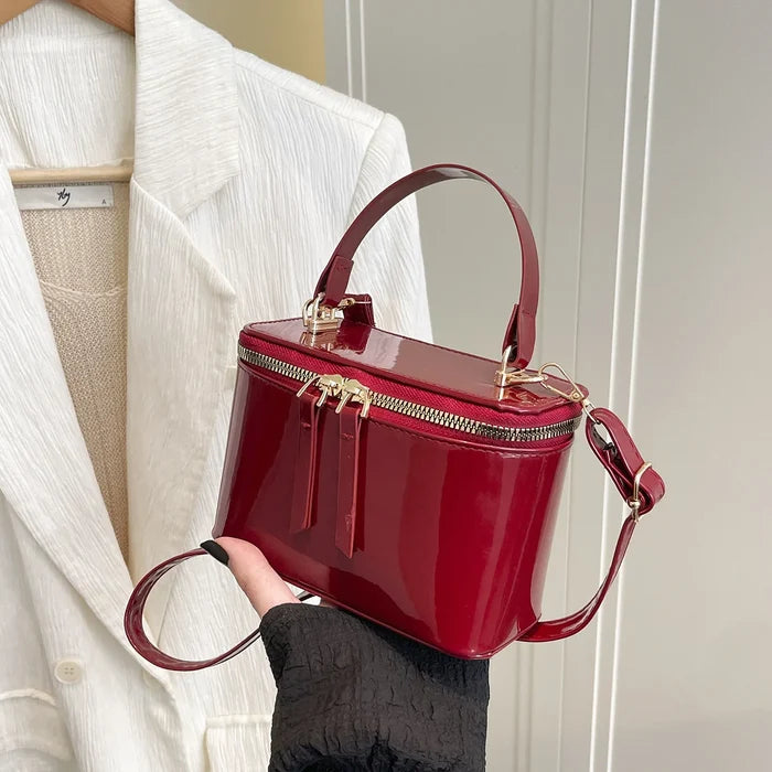 New Super Fire Square Chain Crossbody Bag All-match Zipper