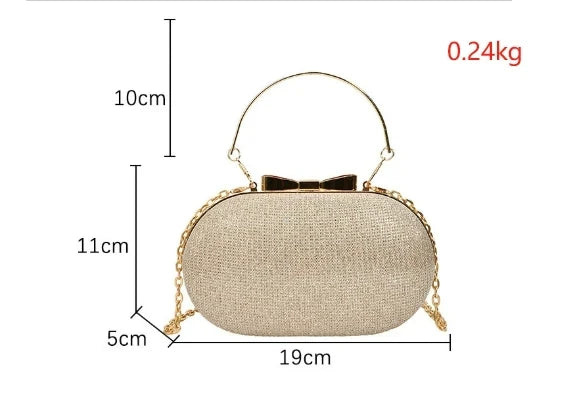 Niche High-End Luxury Portable Crossbody Hand-Held Messenger Chain