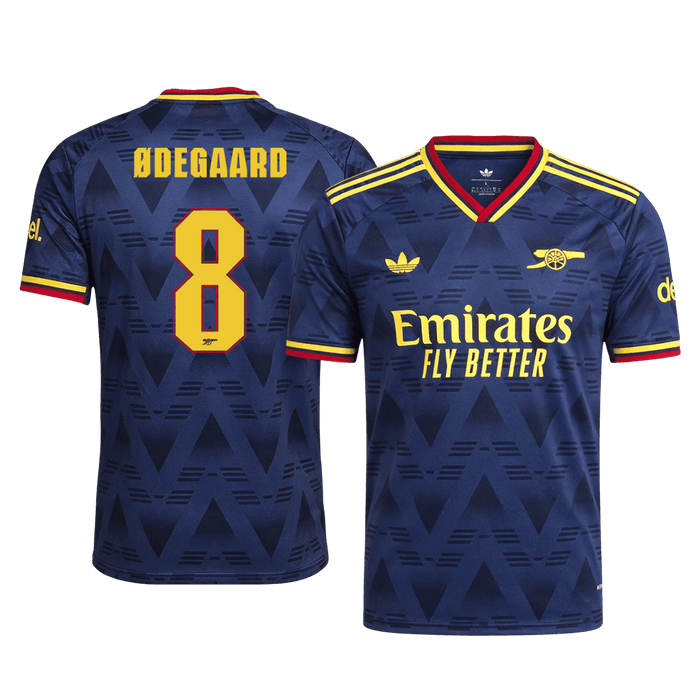 ØDEGAARD #8 Arsenal Away Player Version Jersey 2026/27 - UCL