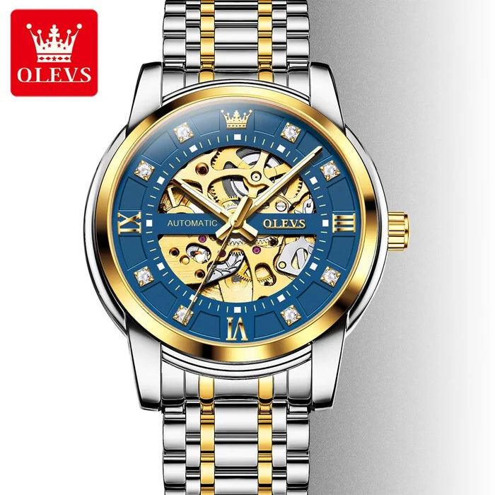Round dial-Excluding watch box / Golden Blue