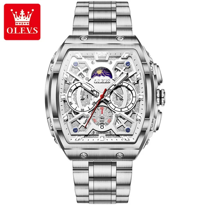 Silvery white