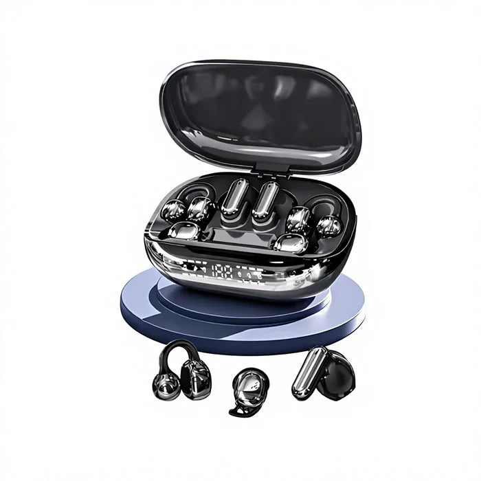 Open-Ear Clip Wireless Earphones – Active Noise Cancellation, Bluetooth 6.0 & Long Standby Battery