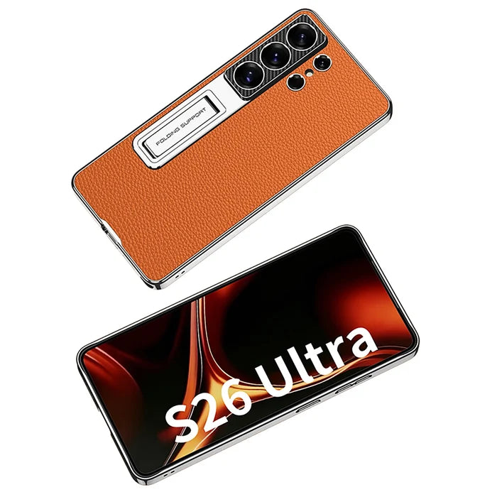 Original GKK plating leather stand phone Cover case with kickstand