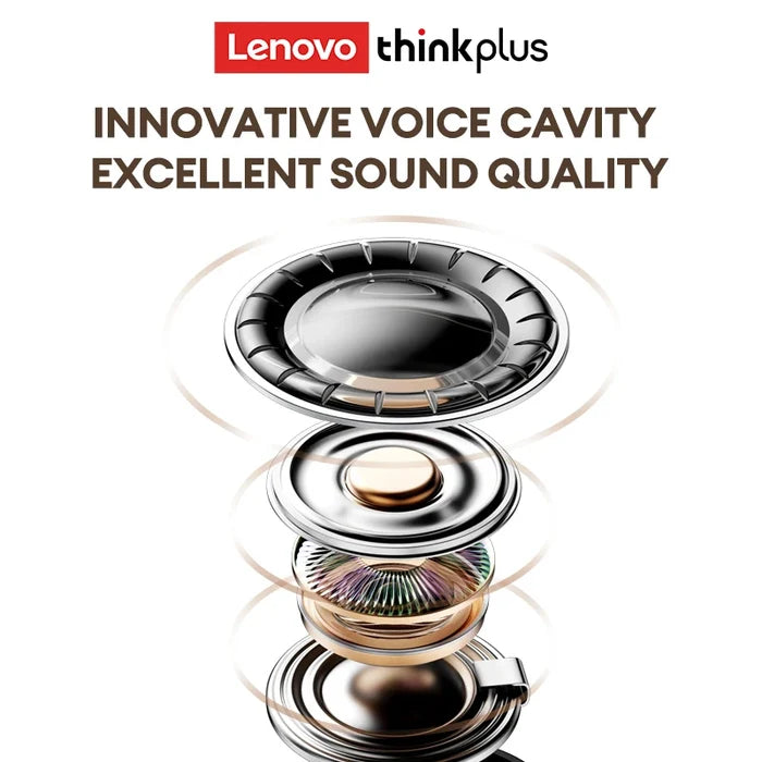 Original Lenovo LP27 Earphones Wireless BT V5.4 HIFI Stereo Surround