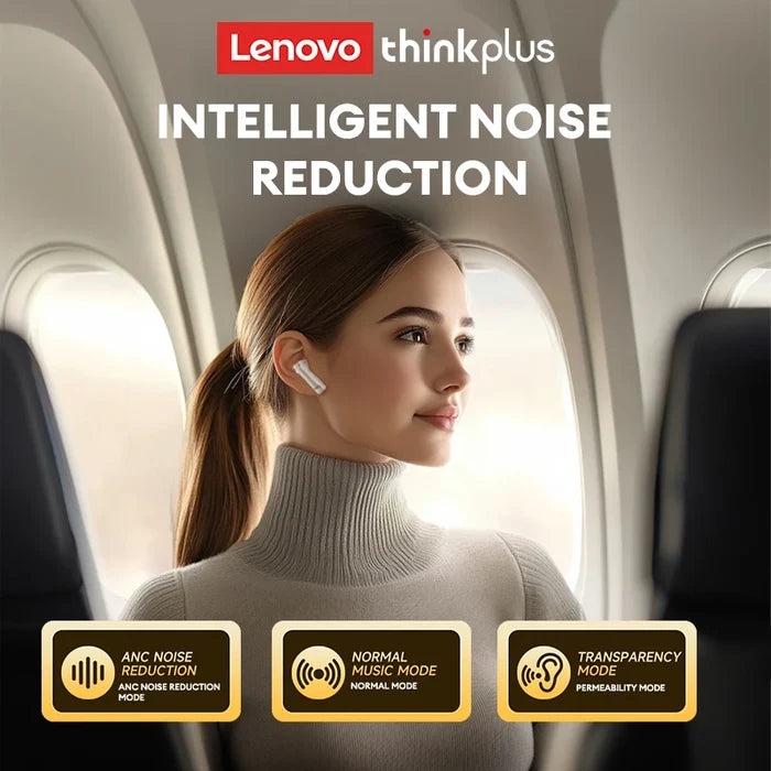 Original Lenovo LP27 Earphones Wireless BT V5.4 HIFI Stereo Surround