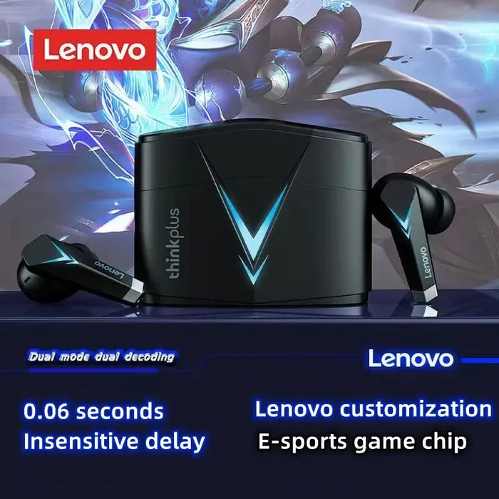 Original Lenovo LP6 TWS BT 5.0 Earphones Low Latency Dual Mode