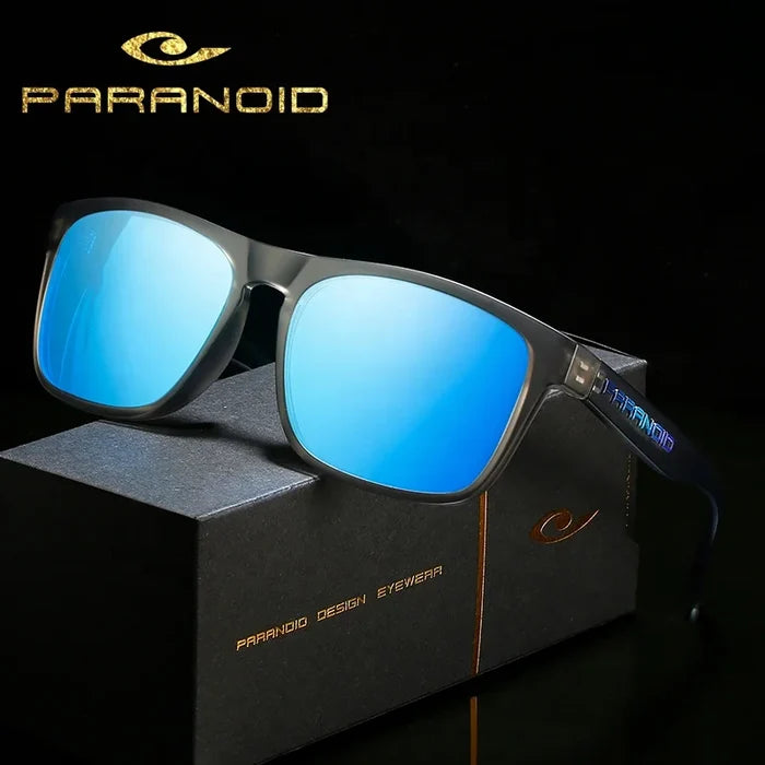PARANOID Square Polarized Sports Sunglasses