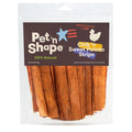 Pet 'n Shape Chik 'n Sweet Potato Strips – 100% natural dog treats made in USA, resealable bag