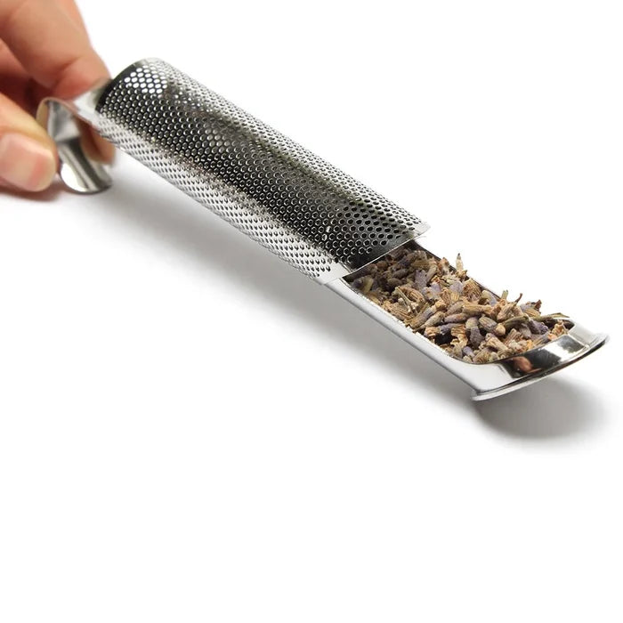 Pipe Tea Strainer Cylindrical Mesh Tea Filter Stainless Steel Unique