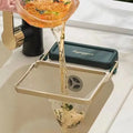 Plastic Kitchen Sink Corner Waste Holder Mesh Bag Leftover Food