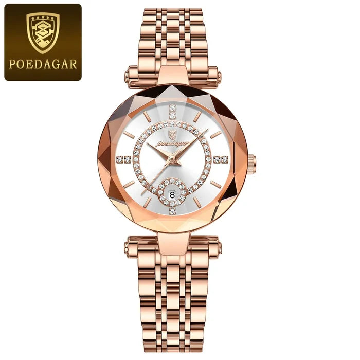 POEDAGAR 726 Luxury Women's Diamond Watch