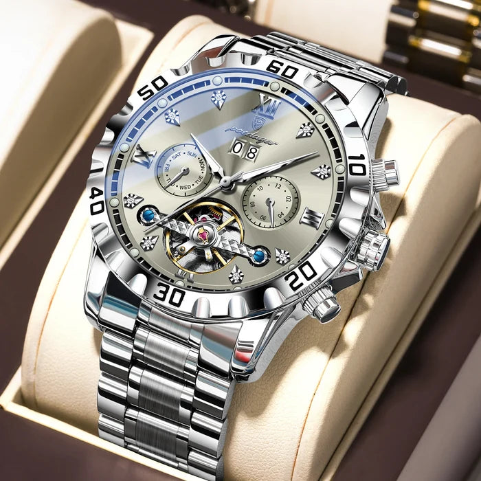 Mechanical Watch / 1418 Silver Gray S