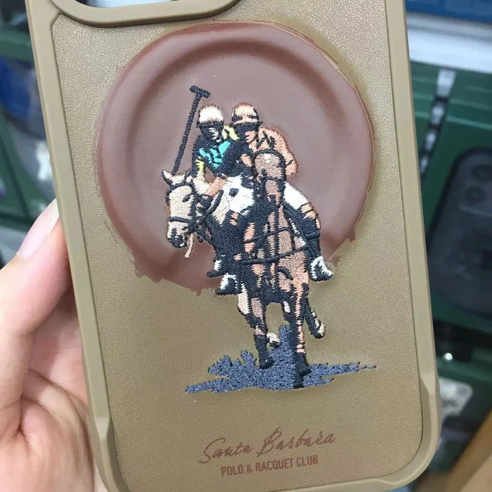 POLO Style New 3D Protruding Magnetic Shockproof Case for iPhone