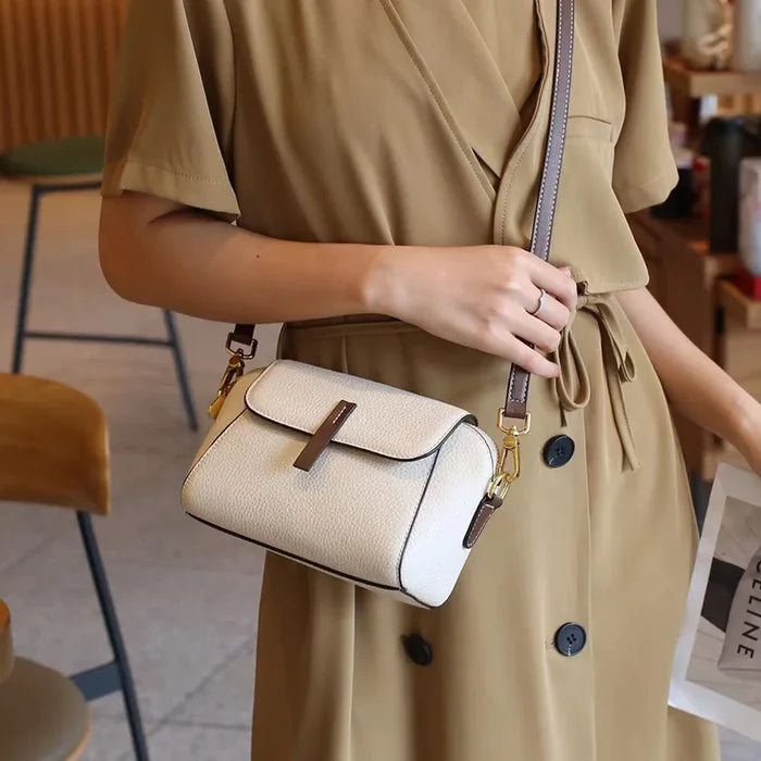 Popular PU Leather Women'S Flap Polyester Bag
