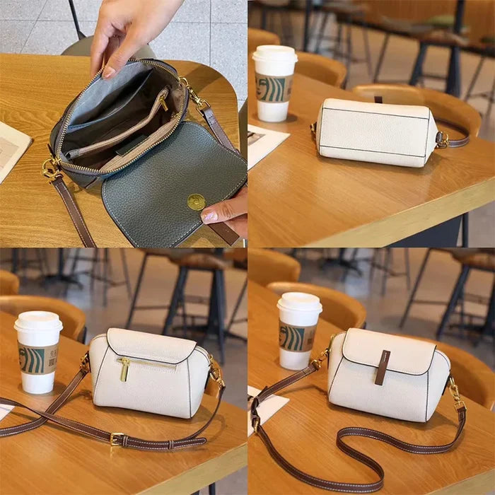 Popular PU Leather Women'S Flap Polyester Bag