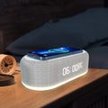 Portable Charger 5 In 1 Multifunction 15w Fast Charging Digital Universal Alarm Clock