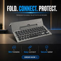 Portable Foldable for BT Keyboard