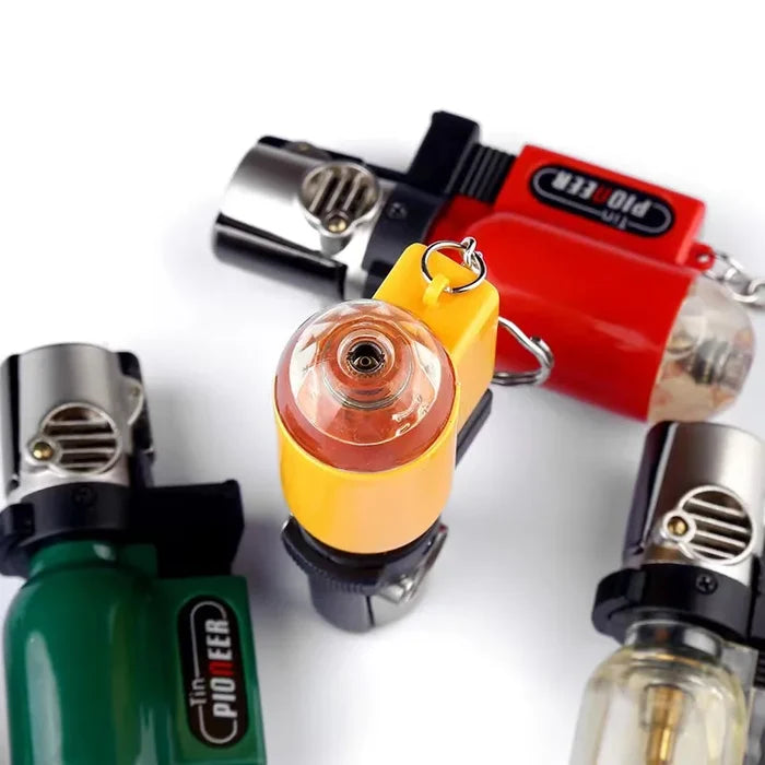 Portable Jet Flame Lighter Mini Bbq Flame Torch Lighter Windproof Torch Lighters