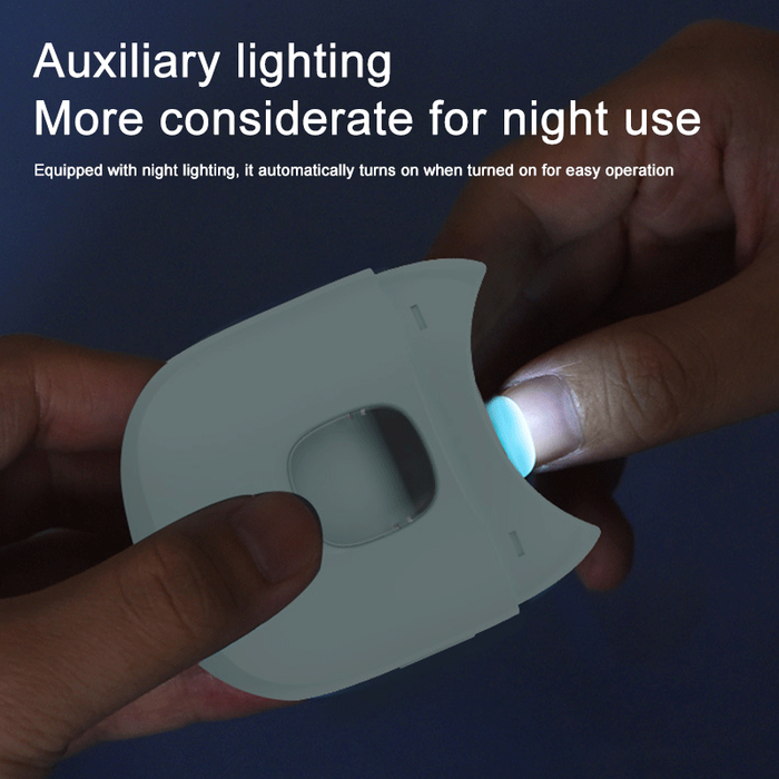 Portable Mini USB Painless Electric Nail Clipper
