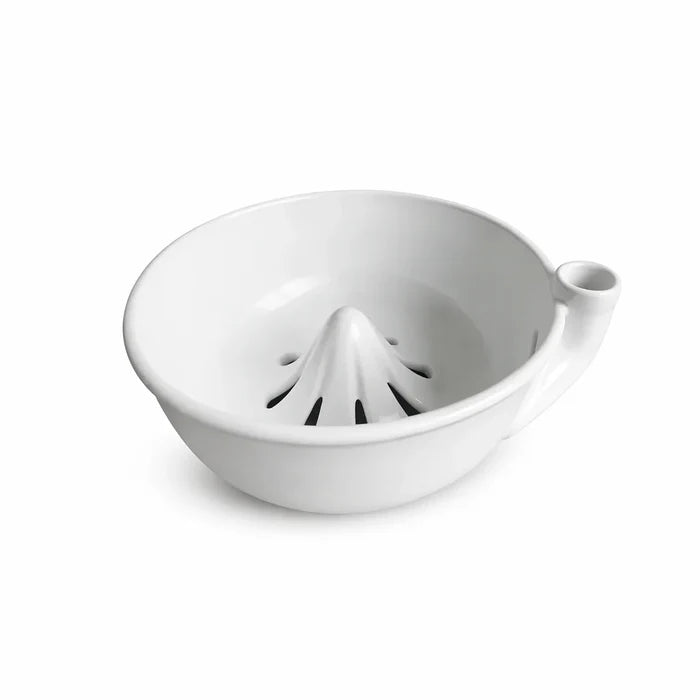 Pottery Style Ceramic Berry Bowl Colander with Star Drainage & Pour