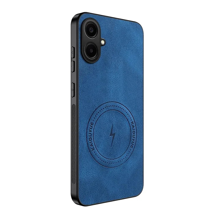 Premium Leather Case for Samsung Galaxy - Magnetic Charge