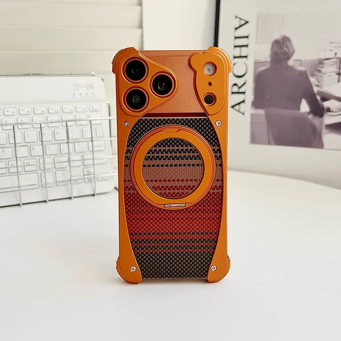 Premium Magnetic Stand iPhone Case with 360° Holder