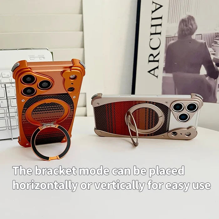 Premium Magnetic Stand iPhone Case with 360° Holder