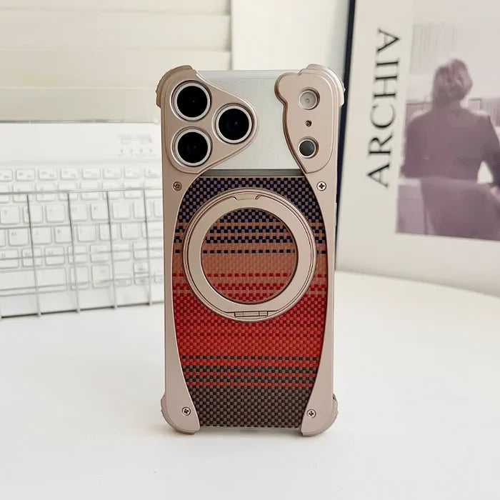 Premium Magnetic Stand iPhone Case with 360° Holder