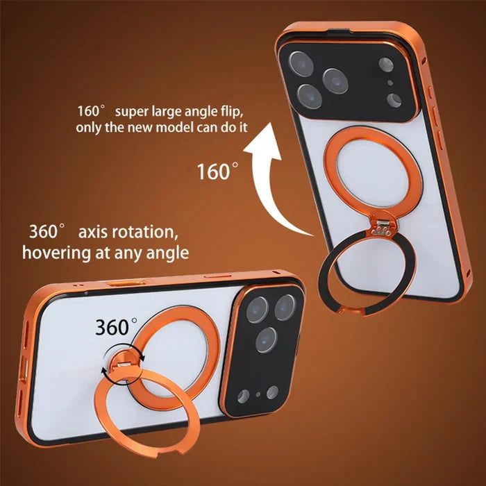 Premium Magnetic Stand Phone Case for iPhone