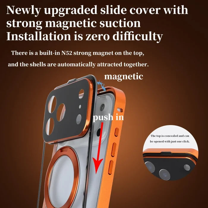 Premium Magnetic Stand Phone Case for iPhone