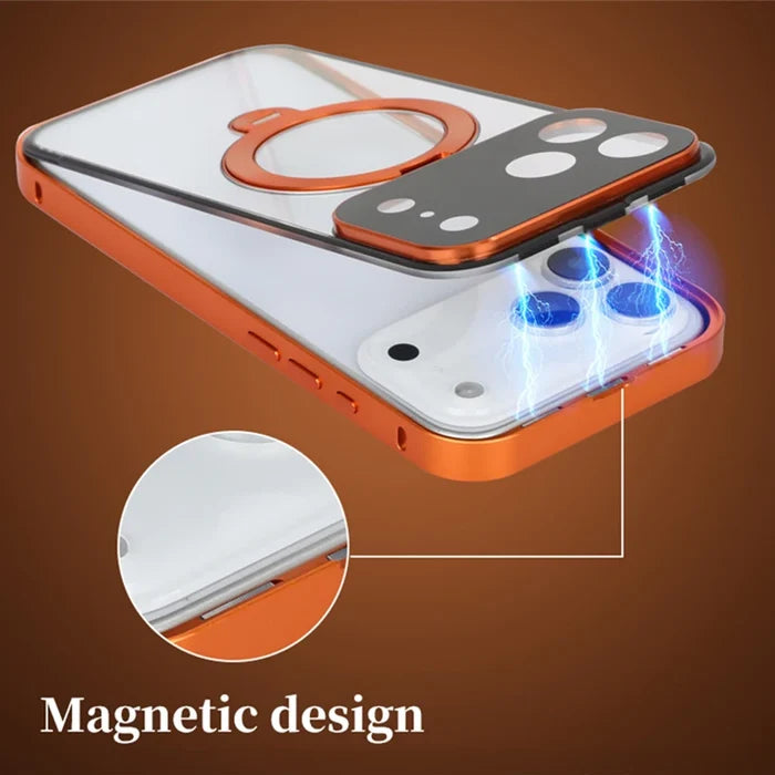 Premium Magnetic Stand Phone Case for iPhone