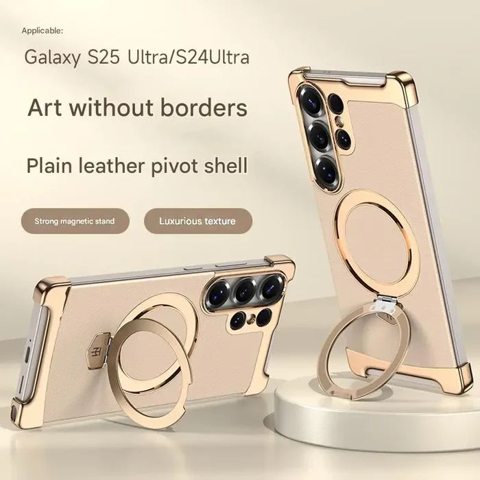 Premium PU Leather Samsung S24/S25 Ultra Case