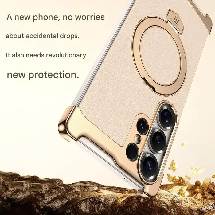 Premium PU Leather Samsung S24/S25 Ultra Case