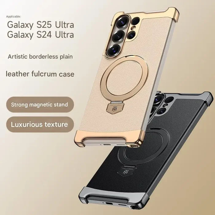 Premium PU Leather Samsung S24/S25 Ultra Case