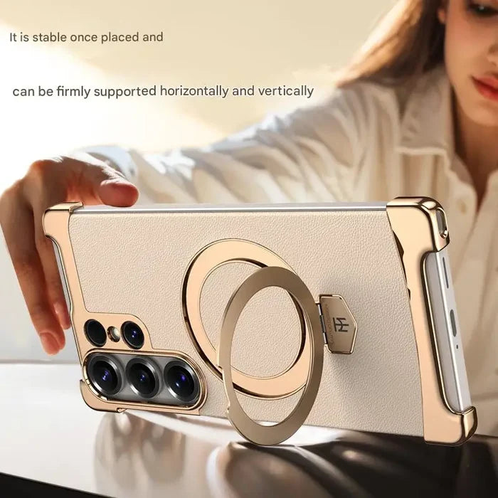 Premium PU Leather Samsung S24/S25 Ultra Case