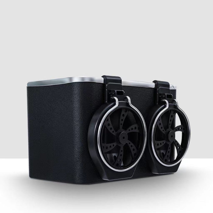 PU Leather Armrest Box for Cars with Cup Holders