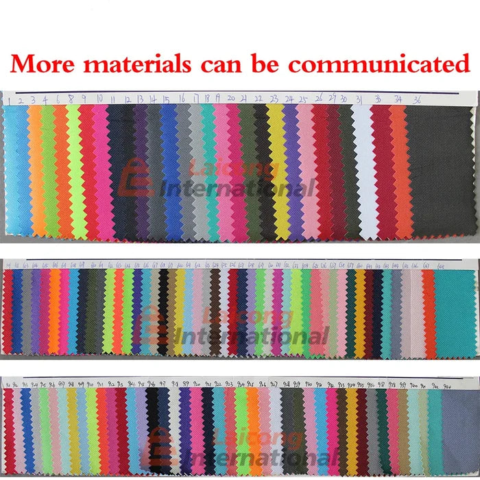 PU Leather Waterproof Zipper Hasp Closure bag