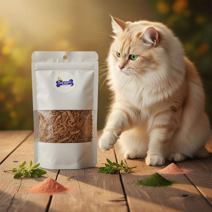 Purr-ly Whites with Ingredients