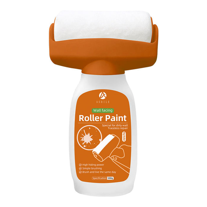 Quick White Wall Repair Paint with Roller