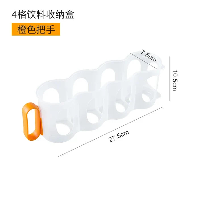 Refrigerator Beverage Soda Can Storage Organizer Water Bottle Storage