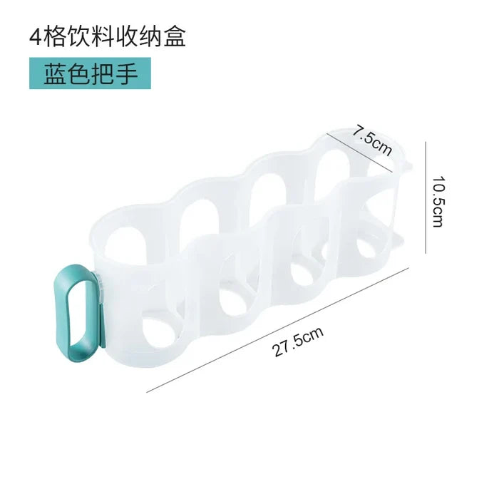 Refrigerator Beverage Soda Can Storage Organizer Water Bottle Storage
