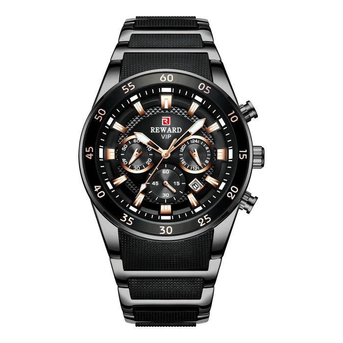 Reward Custom Hight Quality Chinese Luxury Expensive Man Watch for