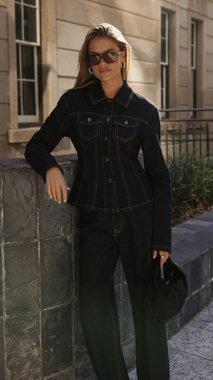 Rider Denim Jacket - Indigo