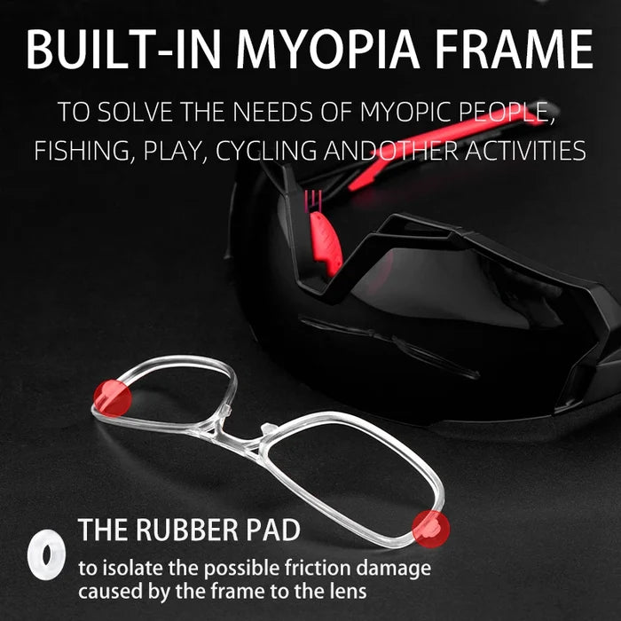 ROCKBROS Polarized Windproof Cycling Sunglasses