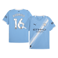 RODRIGO #16 Manchester City Home Soccer Jersey 2025/26 Blue