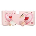 Rosé Amour Heart Acrylic Jewelry & Flower Gift Box
