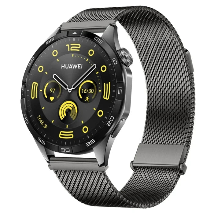 RYB 22mm Bracelet En Acier Inoxydable Tresse Montre Bracelet for